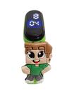 Relógio Digital led Minecraft Alex Prova D'água Infantil
