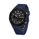 Relógio Digital Masculino À Prova d'Água Com Duplo Display Moda SANDA 6267 Multifuncional Com Luz