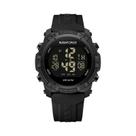 Relógio Digital Masculino NAVIFORCE À Prova d'Água 3ATM Com Display LCD E Pulseira De Silicone,