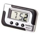 Relógio Digital para Idosos com Visor LCD Grande Nako NA-617A para Mesa e Painel Alarme e Data Relógio Digital para Idosos com Visor LCD Grande Nako NA-617A para Mesa e Painel Alarme e Data
