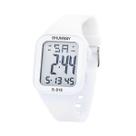 Relógio Digital Shunway S-918 Branco Estilo Esportivo - Tudo em Caixa