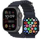 Relógio Digital Smartwatch Watch Ultra X 49mm Tela Super AMOLED Preto