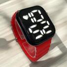 Relogio Digital Ultra Prova Dagua Vermelho