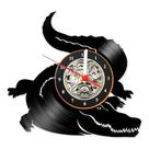 Relógio Disco De Vinil Decoração Criativa Jacaré Animal Relógio Disco De Vinil Decoração Criativa Jacaré Animal
