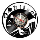 Relógio Disco De Vinil Engenharia Profissão Presente