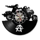 Relógio Disco De Vinil Filhos Da Anarquia Decoração