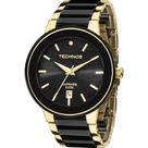 Relógio dourado Feminino technos Ceramic/Saphire 2115krs/4p