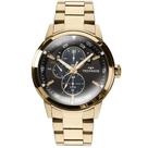 Relógio Dourado Masculino Technos Grandtech 6P57AA/4P