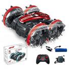 Relógio duplo RC Amphibious Stunt Car de 2,4 GHz com sensor de gestos