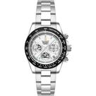 Relógio Duxot Accelero Chronograph Compax Skeleton Lunar Black DX-2065-BB