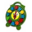 Relógio Educativo Brinquedo Infantil Didático De Encaixar