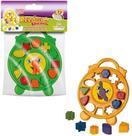 Relogio Educativo Didatico com Acessorios 26x20x3cm na Solapa - Divplast