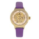 Relógio Empress Alice EMPEM3205 MOP automático Skeleton Purple