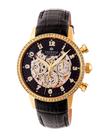 Relógio Empress Beatrice EMPEM2004 pulseira de couro preta/preta