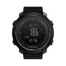 Relógio Esportivo Digital LED Masculino À Prova d'Água 50M Com Bússola Militar, Altímetro E