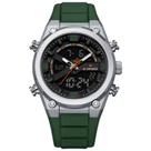 Relógio Esportivo Duplo Display Pulseira de Silicone Impermeavel -