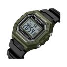 Relógio Esportivo Militar Masculino SANDA 2156 Com Mostrador Grande, Cronômetro Digital LED