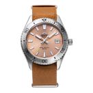 Relógio Esportivo Orient RA-AC0Q05P10B 40 mm Couro Laranja