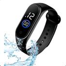 Relógio Esportivo Unissex LED Digital Silicone à Prova dÁgua Esporte e Lazer