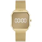 Relógio Euro Feminino Elegante Fashion Fit Reflexos Dourado Digital Relógio Euro Feminino Elegante Fashion Fit Reflexos Dourado Digital
