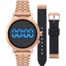 Relógio Euro Feminino Led Digital EUBJ3407ACT4F 2 Pulseiras