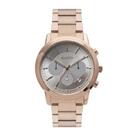 Relógio Euro Feminino Multi Basics Pushers Rosé Relógio Euro Feminino Multi Basics Pushers Rosé