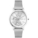 Relógio Euro Feminino Multiglow Prata - EU6P27AA/4K