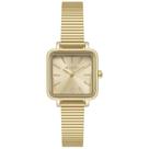 Relógio Euro Feminino Ref: Eu2035yzt/4d Casual Retangular Dourado