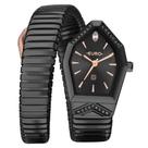 Relógio Euro Feminino Serpentes Preto - EU2035ZDK/5P Relógio Euro Feminino Serpentes Preto - EU2035ZDK/5P