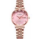 Relógio Feminino Analógico Cuena Fashion Rosa