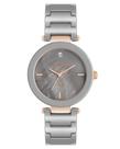 Relógio feminino Anne Klein com pulseira de cerâmica com mostrador de diamante 30M