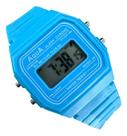 Relógio Feminino Aqua Aq-81 Azul Claro A Prova D'agua