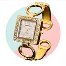 Relógio Feminino Bracelete Luxo Cansnow 062 Fashion Quartzo Relógio Feminino Bracelete Luxo Cansnow 062 Fashion Quartzo