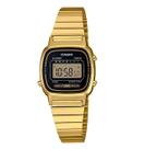 Relógio Feminino Casio Digital Vintage Dourado LA670WGA-1DF