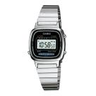 Relógio Feminino Casio Mini Vintage Digital Prata LA670WA-1DF