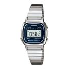 Relógio Feminino Casio Mini Vintage Digital Prata LA670WA-2DF