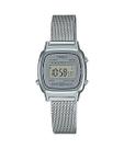 Relógio Feminino Casio Mini Vintage Digital Prata LA670WEM-7DF