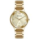 Relógio Feminino Casual Cristais Dourado- 77247LPSVDS1
