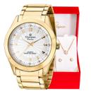 Relógio Feminino Champion Analógico Dourado CN29409D