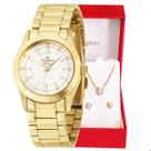 Relógio Feminino Champion Analógico Mini Dourado CF24000W