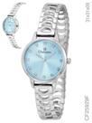 Relógio Feminino Champion Quartz CF25929F Azul Claro Relógio Feminino Champion Quartz CF25929F Azul Claro