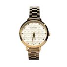 Relógio Feminino Condor Kit Florido C02035NFQK4D Dourado - TECHNOS