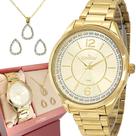 Relógio Feminino Condor Original Dourado Garantia de 1 Ano