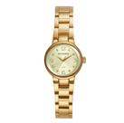 Relógio Feminino Cristais Visor Texturizado Dourado 32770LPMVDE1 Relógio Feminino Cristais Visor Texturizado Dourado 32770LPMVDE1