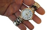 Relogio Feminino de Ponteiro com Pulseira Dourada Guke-R Relogio Feminino de Ponteiro com Pulseira Dourada Guke-R