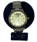 Relógio feminino dhp a prova d água dourado um charme original