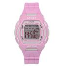 Relógio Feminino Digital Onix IT-697 (9859) Resistente à água 5 ATM Caixa em Resina Rosa Pulseira de Plástico Visor Acrílico Quadrado Fivela Bateria Relógio Feminino Digital Onix IT-697 (9859) Resistente à água 5 ATM Caixa em Resina Rosa Pulseira de Plástico Visor Acrílico Quadrado Fivela Bateria