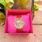 Relógio Feminino Dourado Lançamento linha Quartz Com Garantia Relógio Feminino Dourado Lançamento linha Quartz Com Garantia