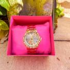 Relógio Feminino Dourado Lançamento linha Quartz Com Garantia Relógio Feminino Dourado Lançamento linha Quartz Com Garantia