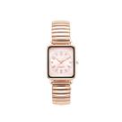 Relógio Feminino Dourado Luxo Aço Inox Prova D'água Social